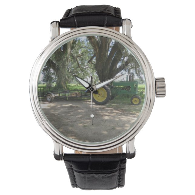 古いトラクターウォッチ 腕時計 (正面)