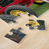 古いトラクター農業機械2 ジグソーパズル (側面)