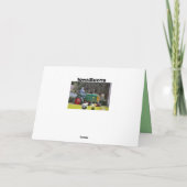 古いトラクター カード (裏面)