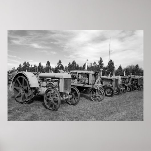 古いトラクター ポスター (正面)