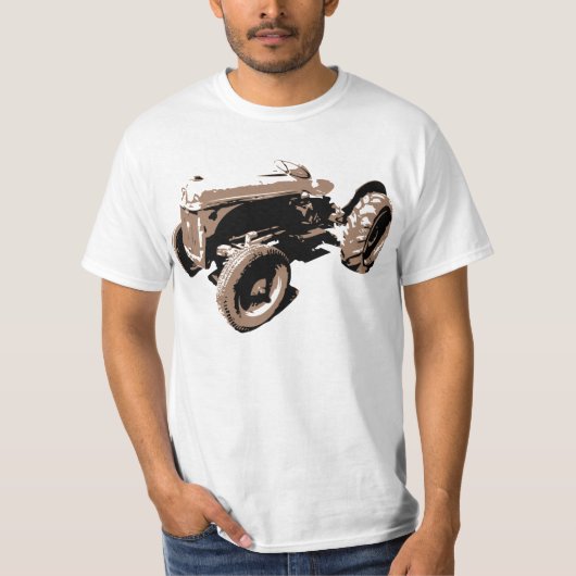古いトラクター Tシャツ (正面)