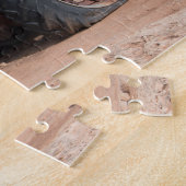 古いトラクタ ジグソーパズル (側面)