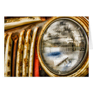 古いトラックのデザイン