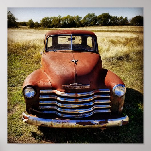 古いトラックのポスター ポスター (正面)