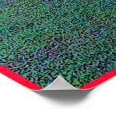 古いトラックの写真ポスター ポスター (角)