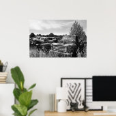 古いトラックのJunkyardポスター ポスター (ホームオフィス)