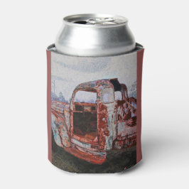 古いトラックはクーラー 缶クーラー