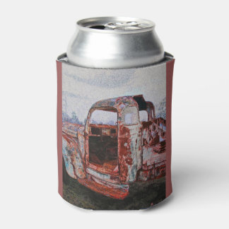 古いトラックはクーラー 缶クーラー