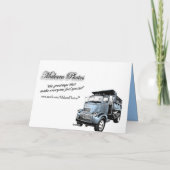 古いトラックカーカードカスタマイズ カード (裏面)