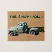 古いトラック: それは私がいかに転がるかです ジグソーパズル (横)