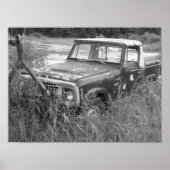 古いトラック ポスター (正面)