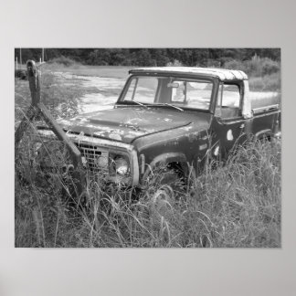 古いトラック ポスター