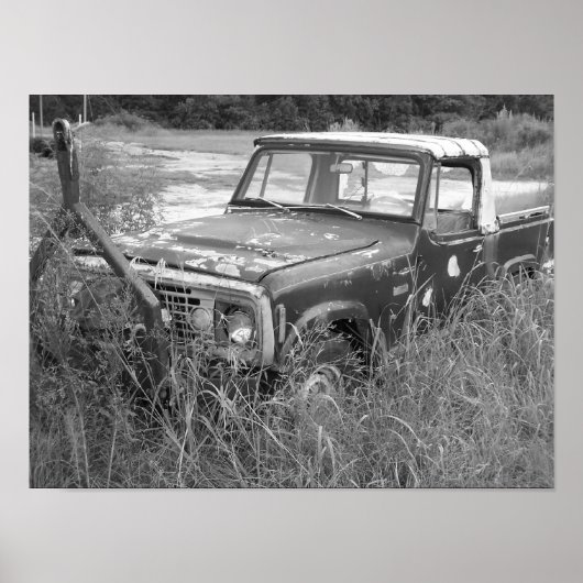 古いトラック ポスター (正面)