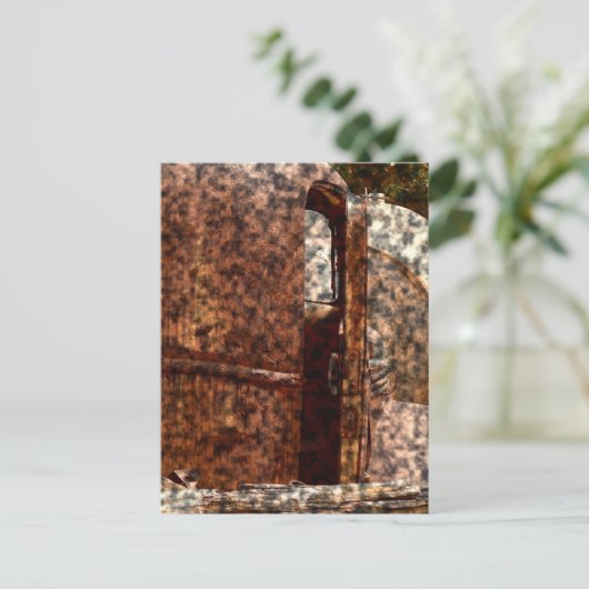 古いトラック ポストカード (スタンド正面)