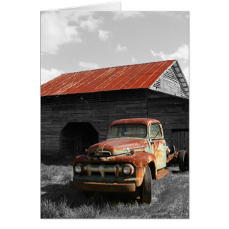 古いトラックb/w