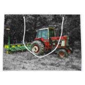 古いトラ国際的クターペインタリー ラージペーパーバッグ (正面)