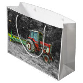 古いトラ国際的クターペインタリー ラージペーパーバッグ (裏面アングル)