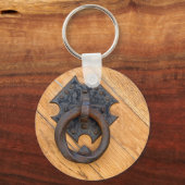 古いドアノッカー キーホルダー (正面)