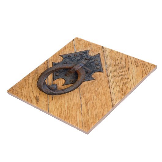 古いドアノッカー タイル (側面)