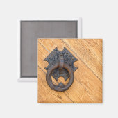 古いドアノッカー マグネット (正面/裏面)