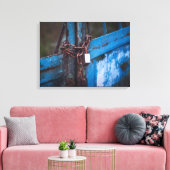 古いドアロック キャンバスプリント (インサイチュ (リビング))