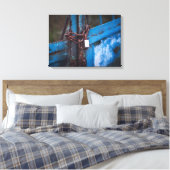 古いドアロック キャンバスプリント (インサイチュ (寝室))