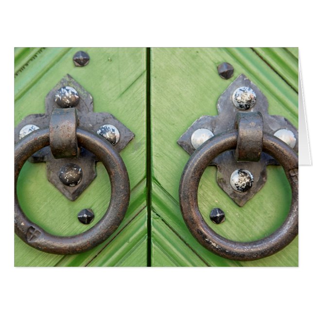 古いドア (正面横)