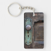 古いドア・ノブ- keychain キーホルダー (正面)
