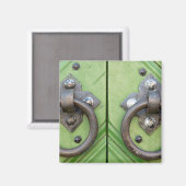 古いドア マグネット (正面/裏面)