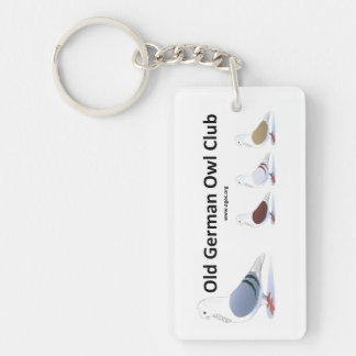 古いドイツのフクロウクラブキーホルダー キーホルダー