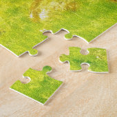 古いドイツの水車。ジグソーパズル ジグソーパズル (側面)