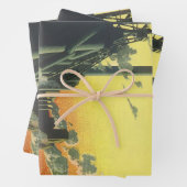 古いドックのビジネス工場、製造 ラッピングペーパーシート (インサイチュ)