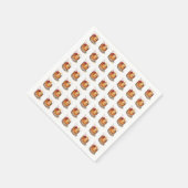 古いドファッションドリンク スタンダードカクテルナプキン (角)