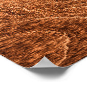 古いナチュウを持つダークウッドの質感のバックグラウンド表面 ポスター (角)