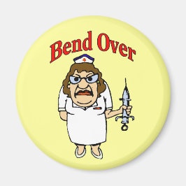 古いナースが曲がる マグネット