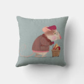 古いネズミ クッション (裏面)