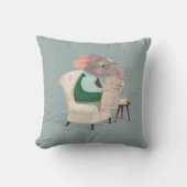 古いネズミ クッション (正面)