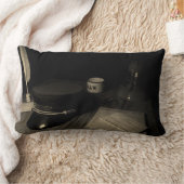 古いノーフォークおよび西部の鉄道場面枕 ランバークッション (ブランケット)