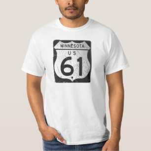 古いハイウェー61の印 Tシャツ