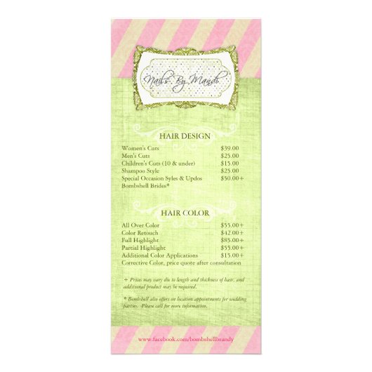 古いハリウッドラックカード ラックカード (正面)