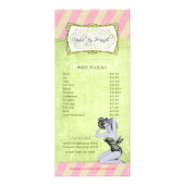 古いハリウッドラックカード ラックカード (裏面)