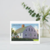 古いハロウハウスの外観 ポストカード (スタンド正面)