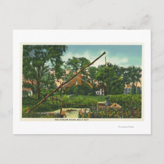 古いハロウハウスの外観# 2 ポストカード (正面)