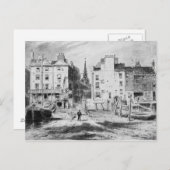 古いハンガーフォード階段のビュー, c.1815 ポストカード (正面/裏面)