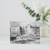 古いハンガーフォード階段のビュー, c.1815 ポストカード (スタンド正面)