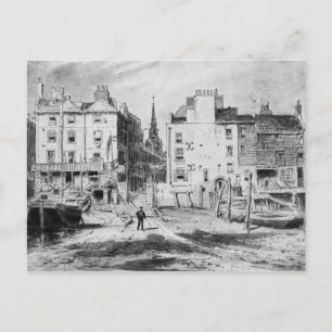 古いハンガーフォード階段のビュー, c.1815 ポストカード