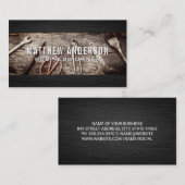 古いハードウェア大工ツール 名刺 (正面/裏面)