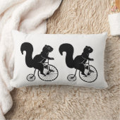 古いバイクのクロリスのライダー ランバークッション (ブランケット)