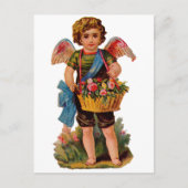 古いバファッションドレンタインバラ シーズンポストカード (正面)