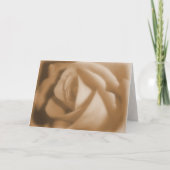 古いバラ カード (正面)